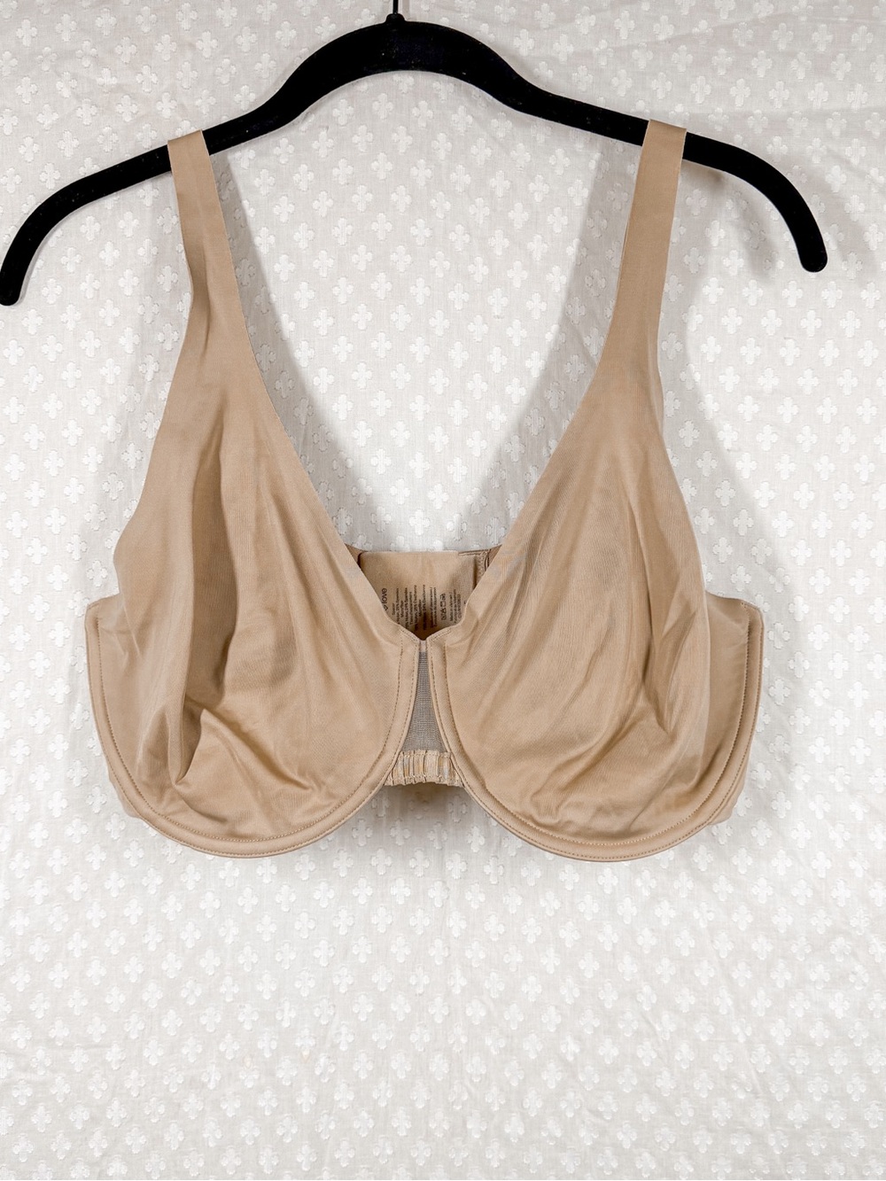 Thirdlove Women Bra Sz 34F Nude Underwire V Neck T Shirt Classic Intimates